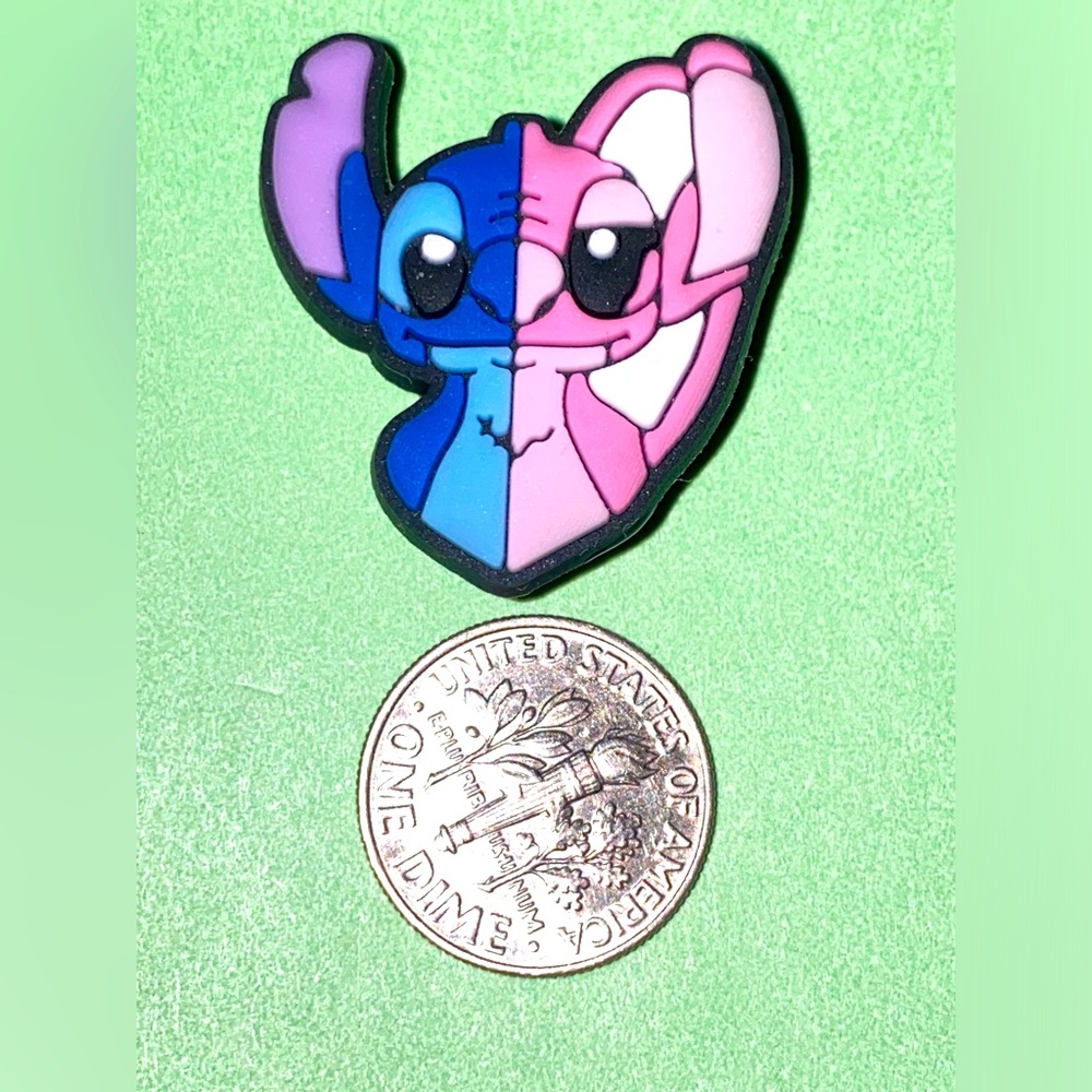 (10 for $15) Lilo & Stitch Angel the Girlfriend Croc Shoe Charms